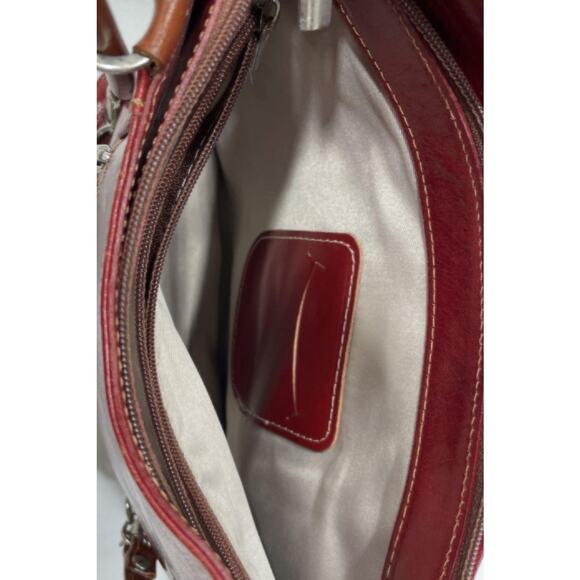 BORGO DEGLI EUC PELLE LEATHER LARGE SHOULDER BAG - Picture 7 of 10